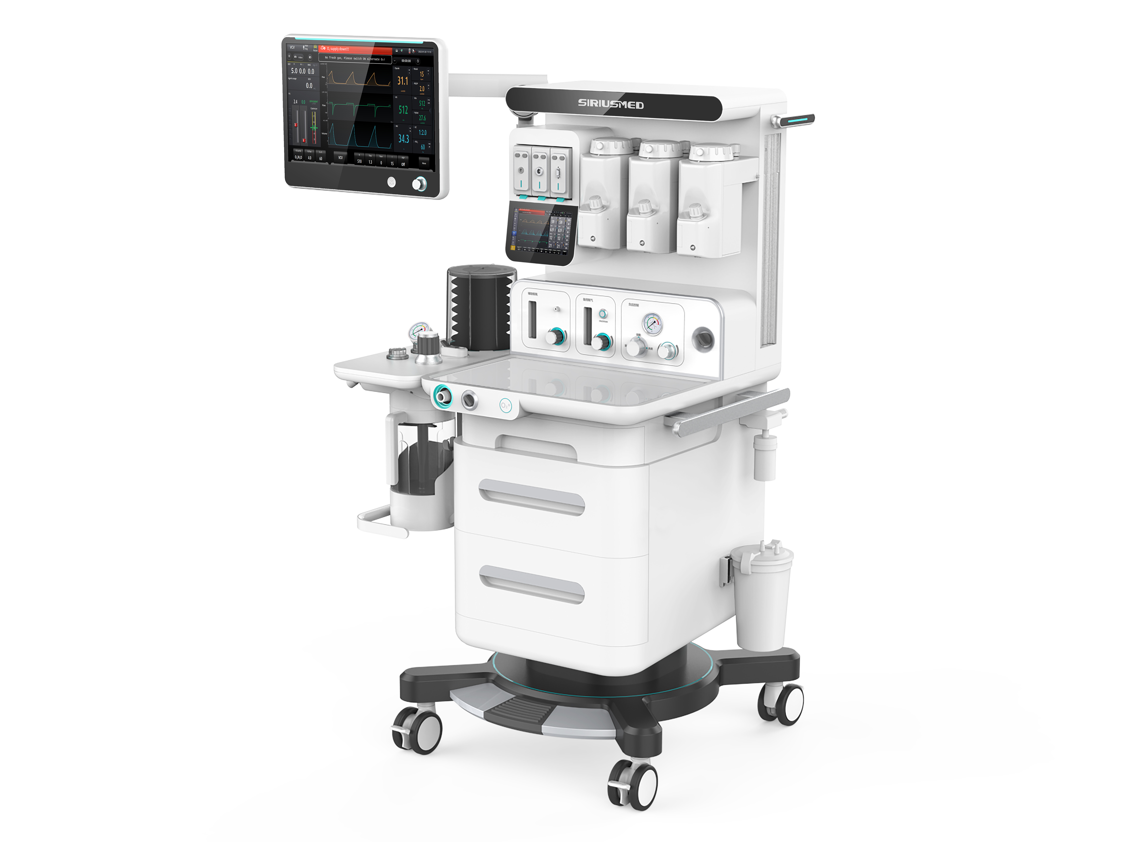 anaesthesia，operation，apparatus，medical care，medical apparatus and instruments，Anesthesia Workstation，respiratory system，breathing，
