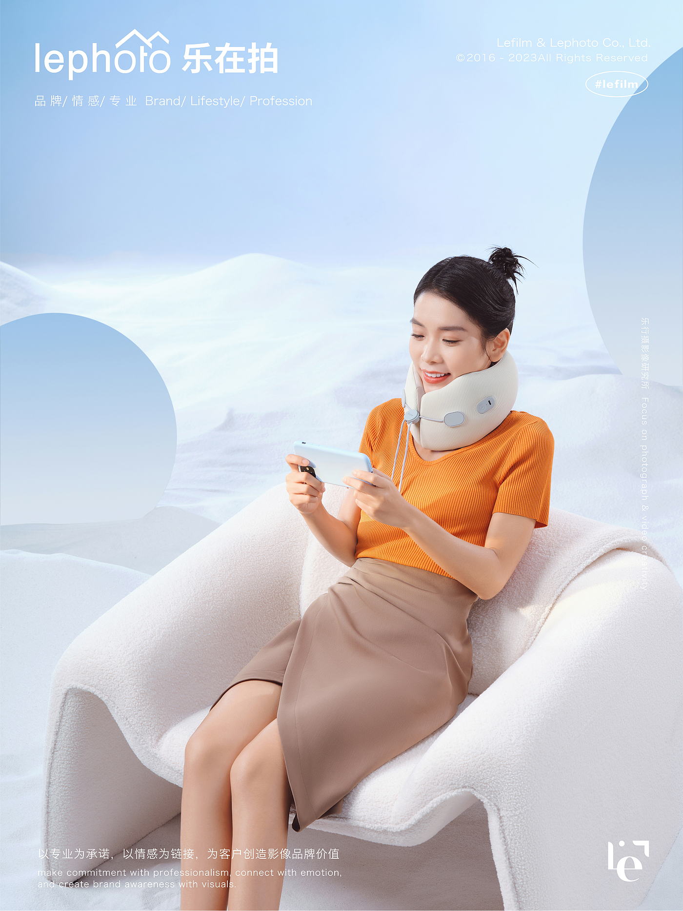 Neck Pillow Photography，scarf photography，No crooked neck photography，Office products shooting，Neck massage instrument，Big Health Product Shooting，Beauty photography，Fashion Photography，