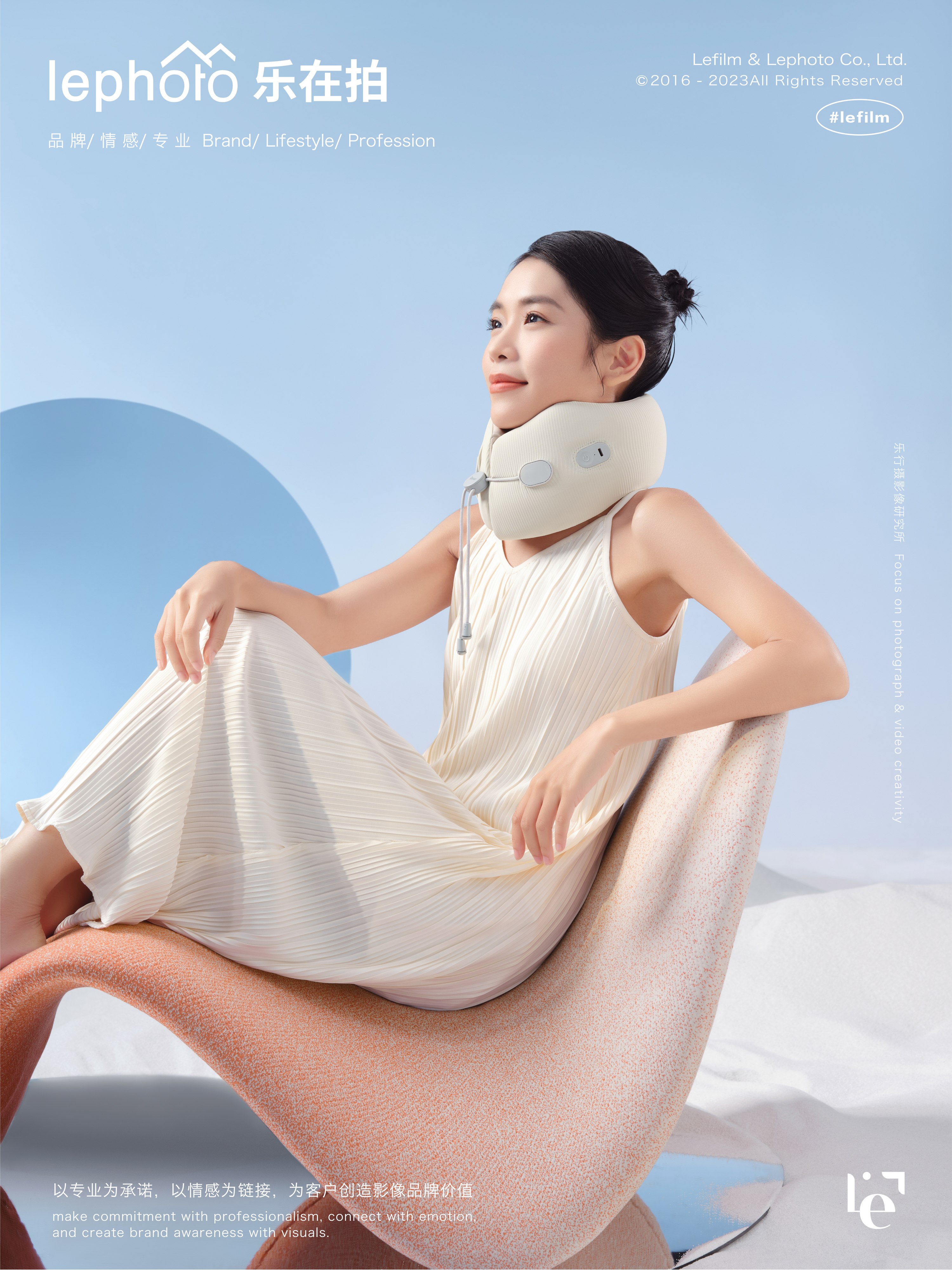 Neck Pillow Photography，scarf photography，No crooked neck photography，Office products shooting，Neck massage instrument，Big Health Product Shooting，Beauty photography，Fashion Photography，