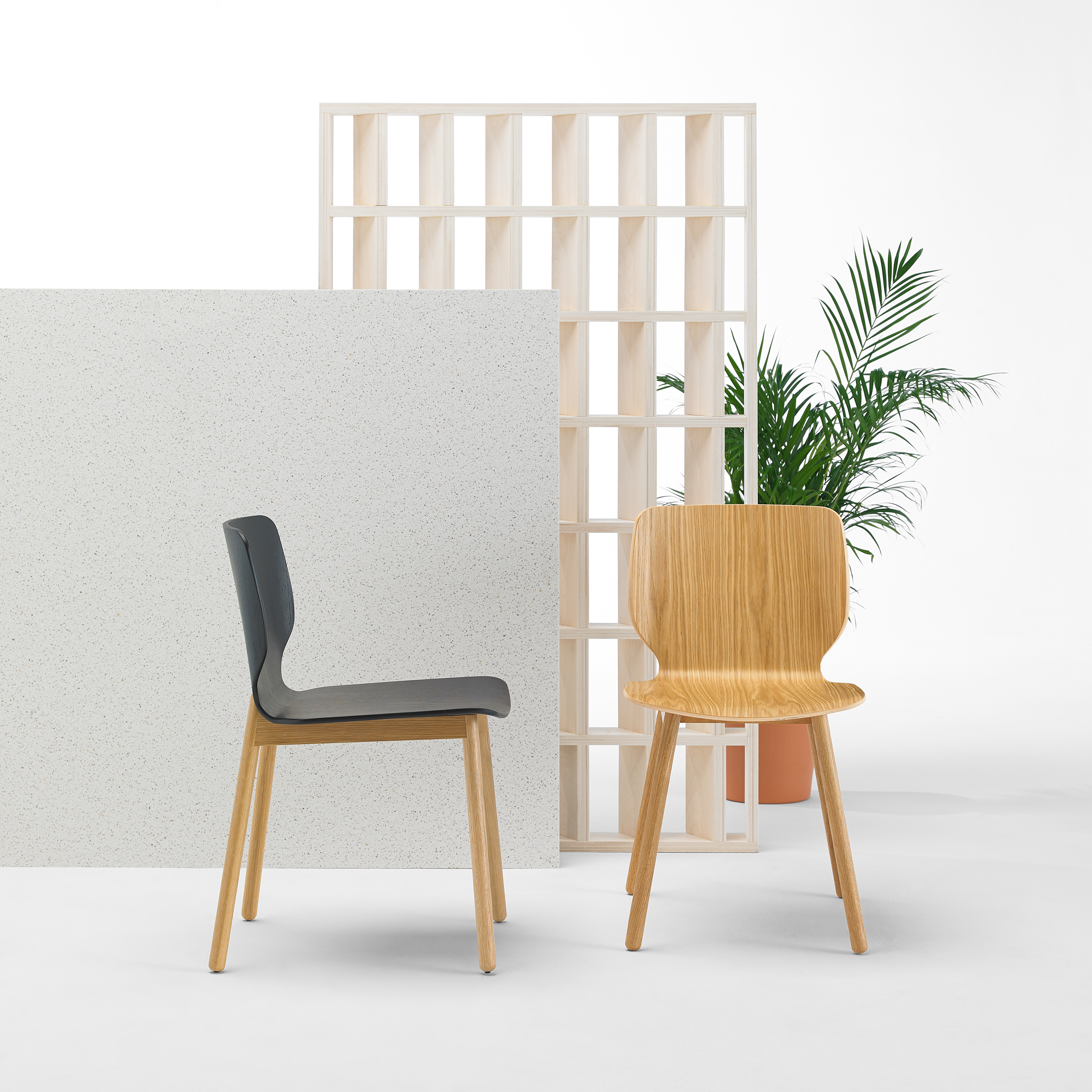 NIM chair，chair，product design，woodiness，