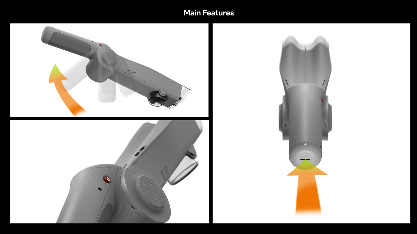 Vacuum cleaner，DAY，Household appliances，intelligence，hold，Design，product design，