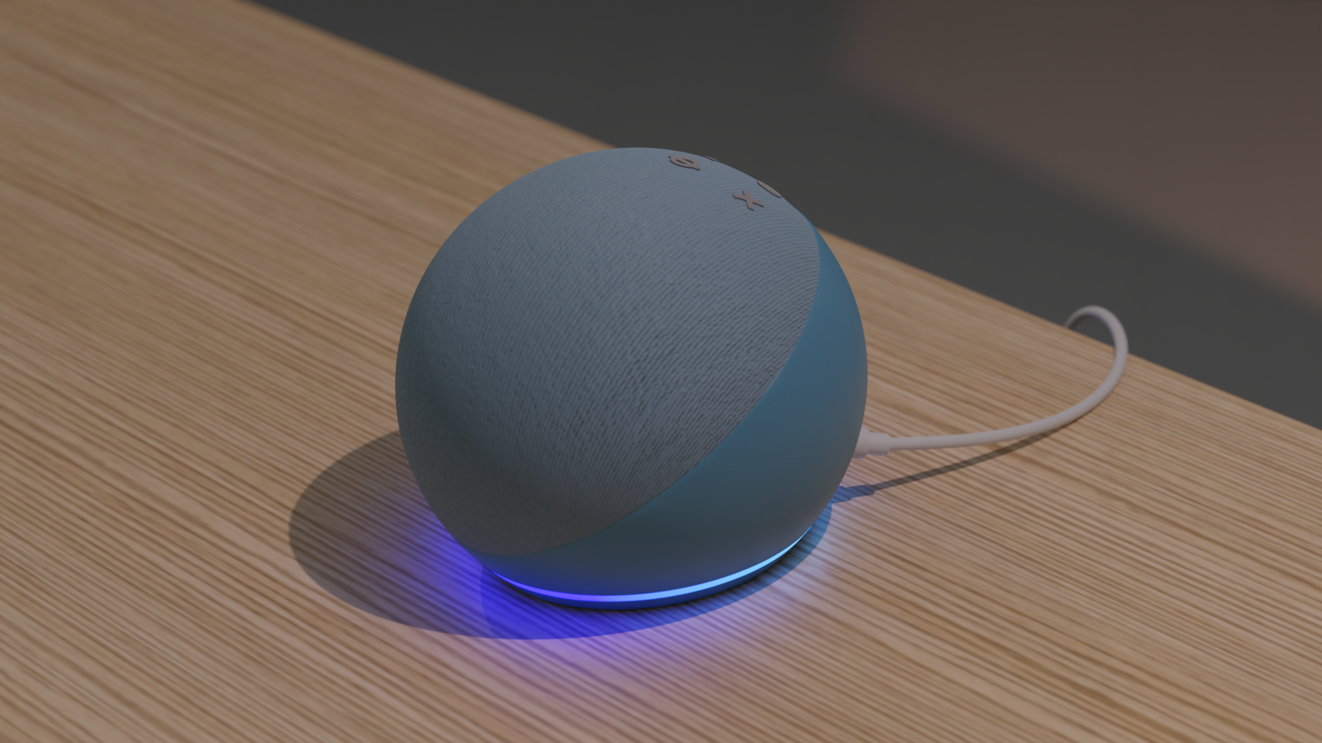 Amazon，Echo Dot，modeling，speaker，loudspeaker box，