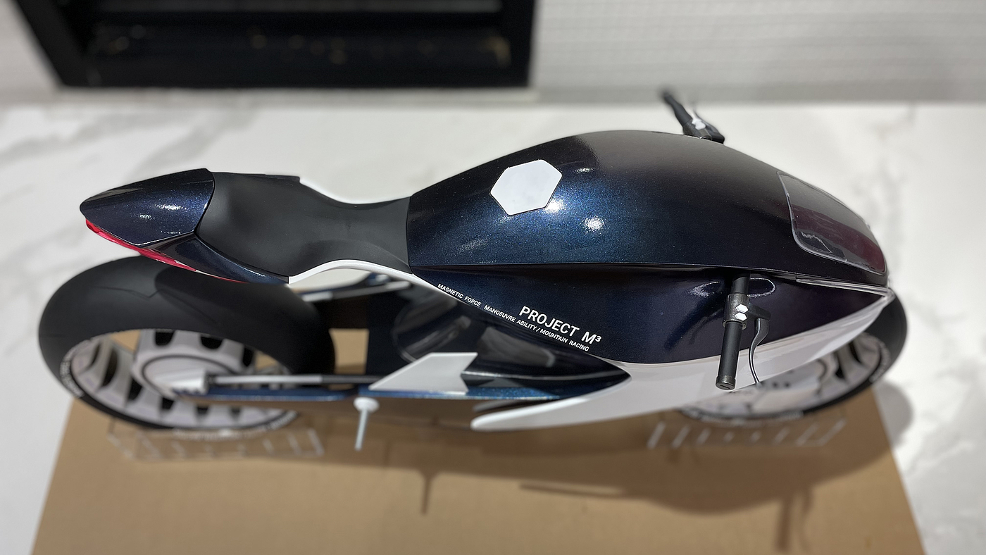 PROJECT M³，motorcycle，bionics，, riding.，