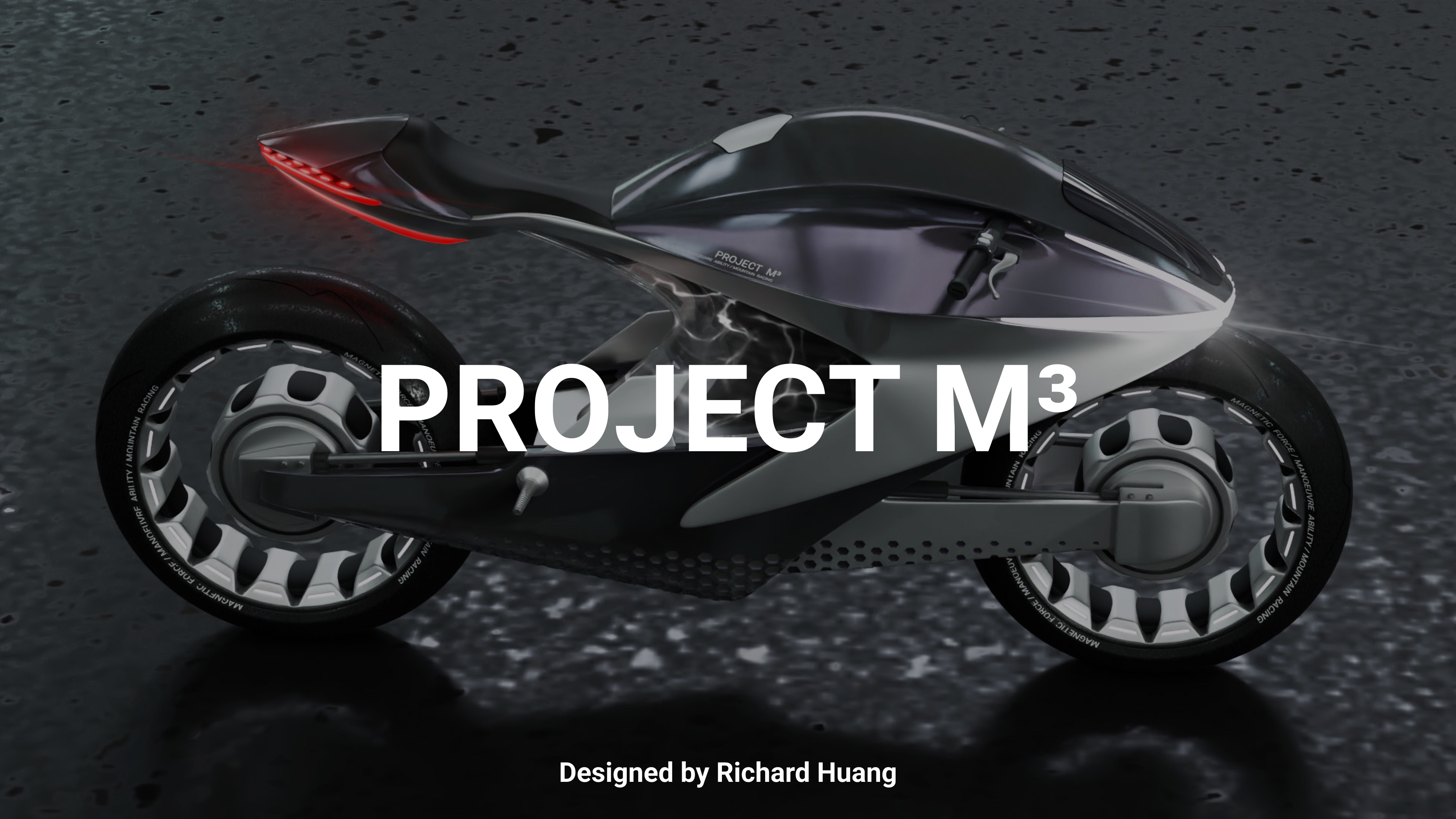 PROJECT M³，motorcycle，bionics，, riding.，