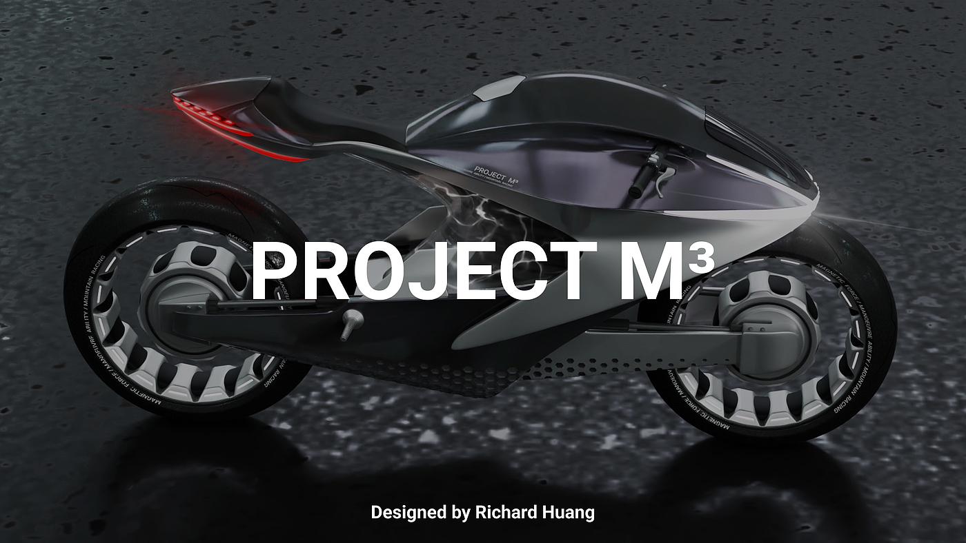 PROJECT M³，摩托车，仿生学，、骑行，