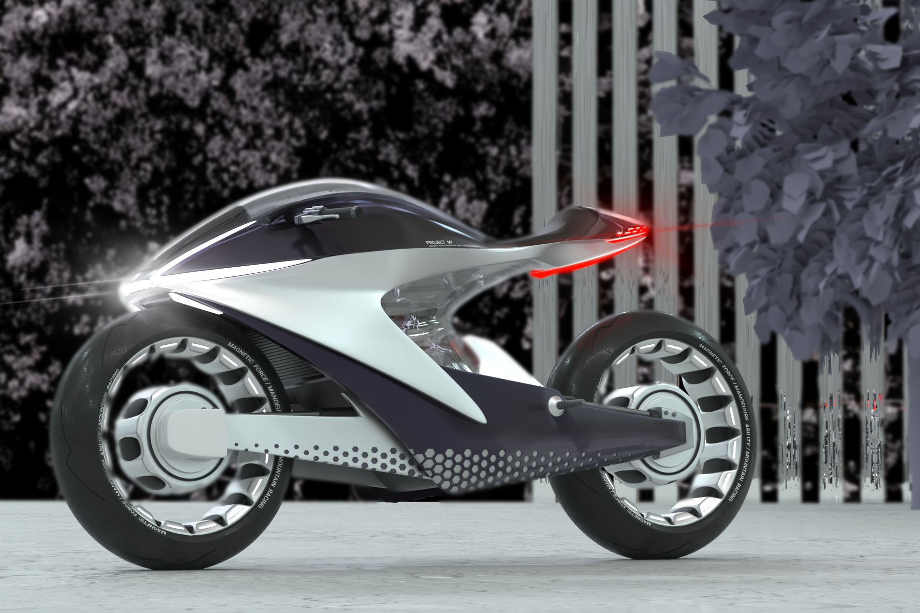 PROJECT M³，motorcycle，bionics，, riding.，