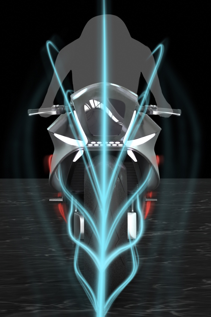 PROJECT M³，motorcycle，bionics，, riding.，