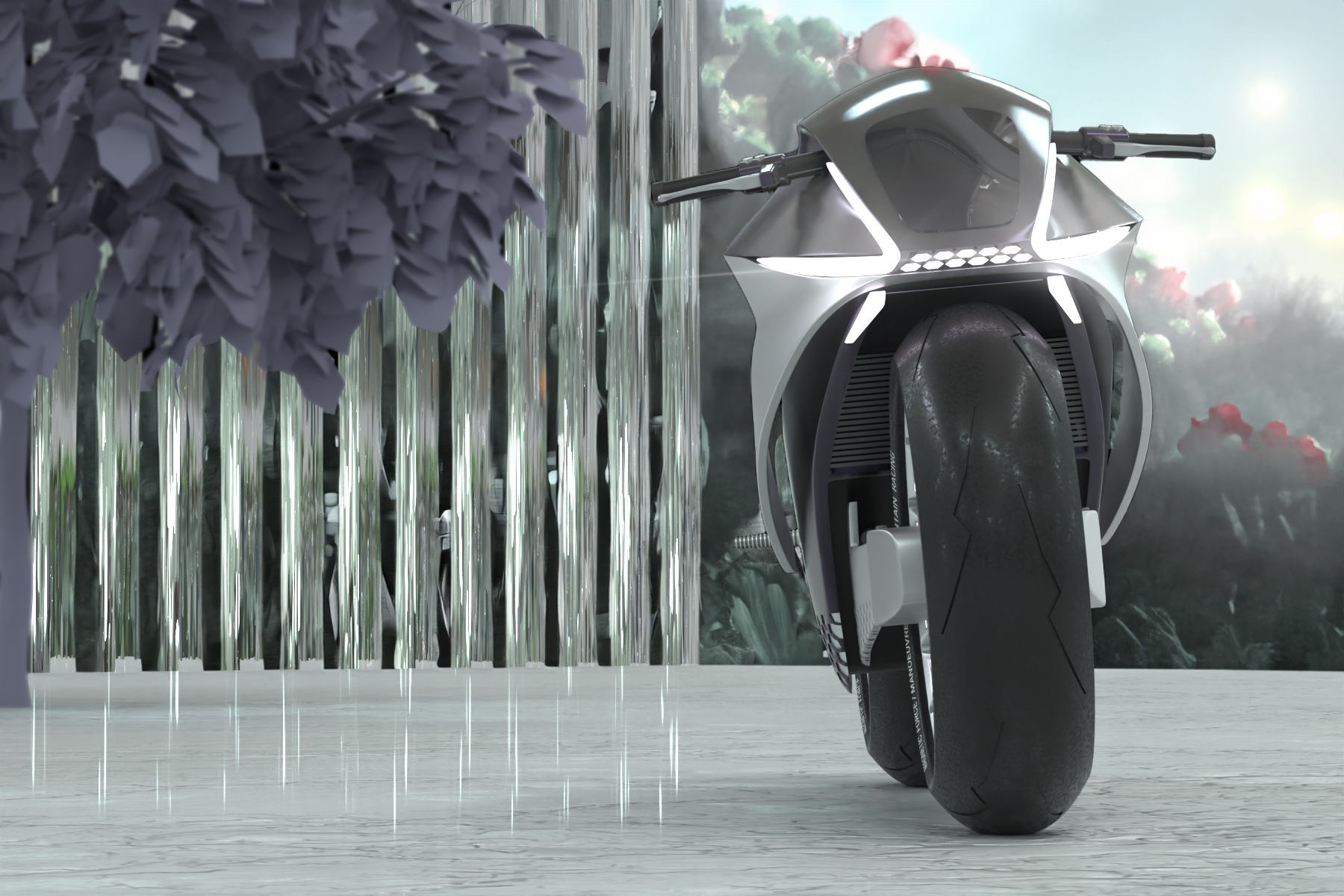 PROJECT M³，motorcycle，bionics，, riding.，