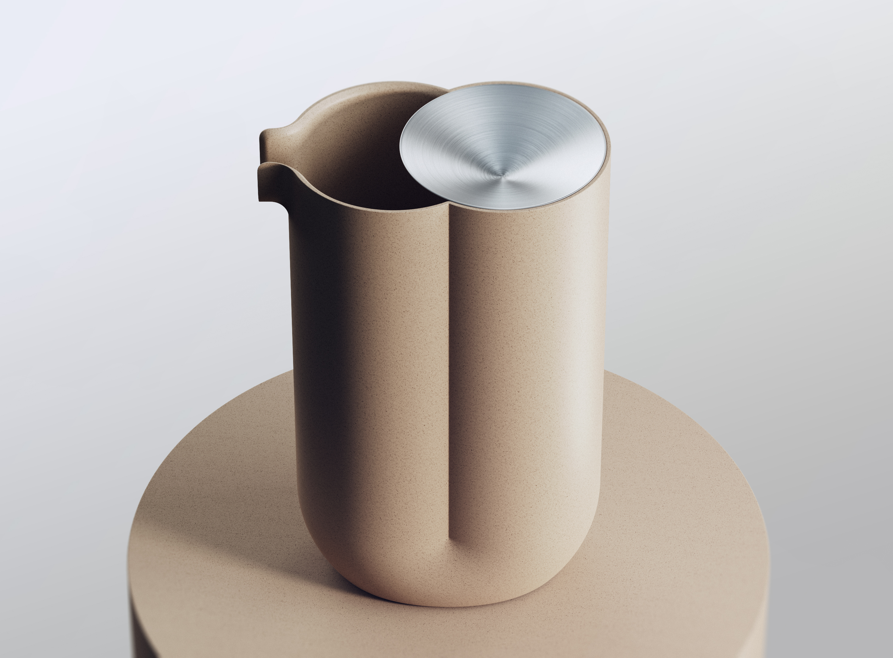 Venn，form and function，Visual contrast，kettle，texture of material，