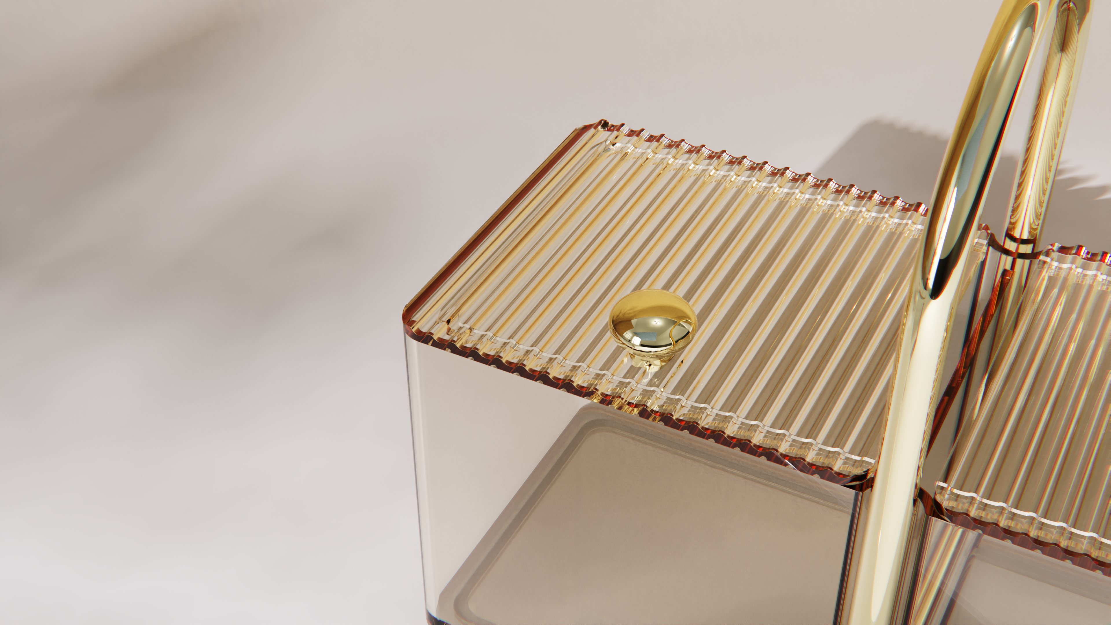 Metallic texture，Changhong texture，Orderly storage，ornament space aesthetics，multi-function，good-looking，Cotton Pot，Dental floss box，