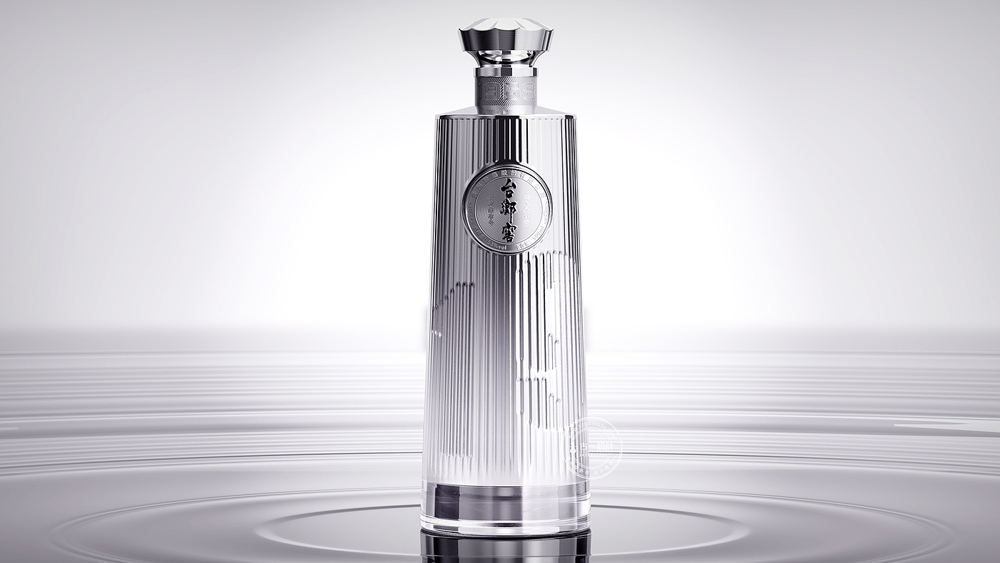 Gu Yi design，Taixiang cellar，Baijiu packaging design，Design of White Wine Bottle，