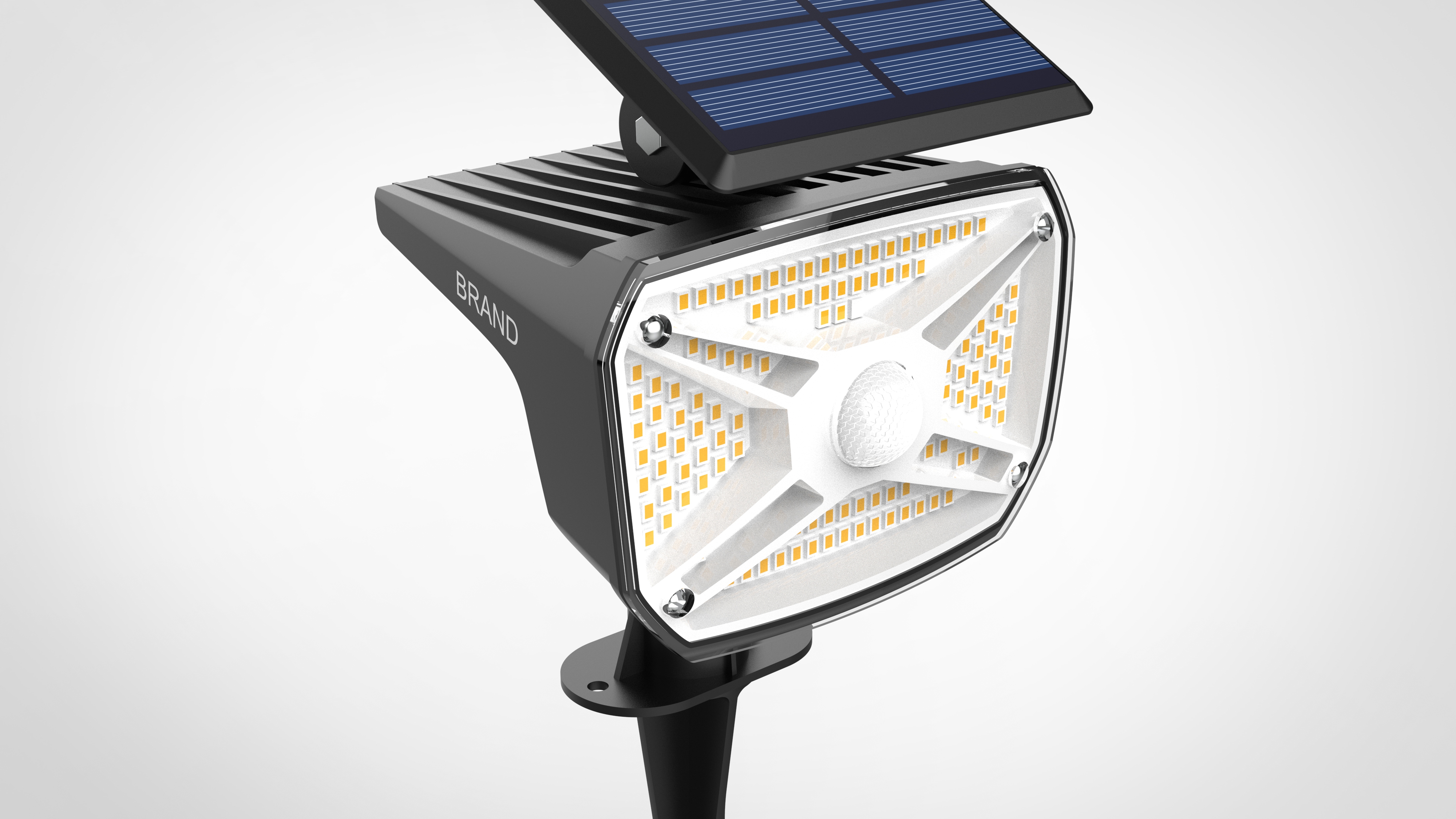 Solar lawn lamp，