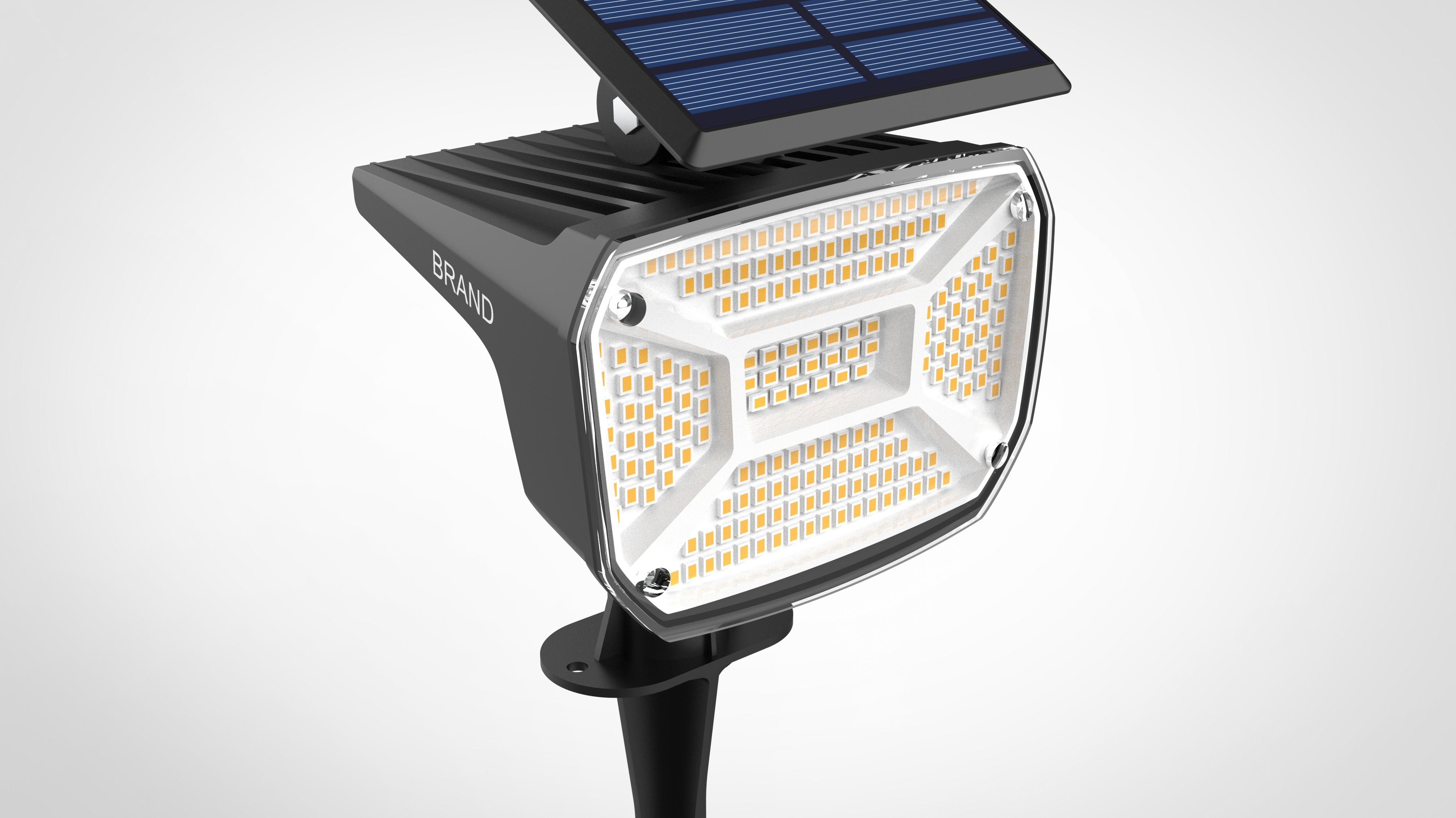 Solar lawn lamp，