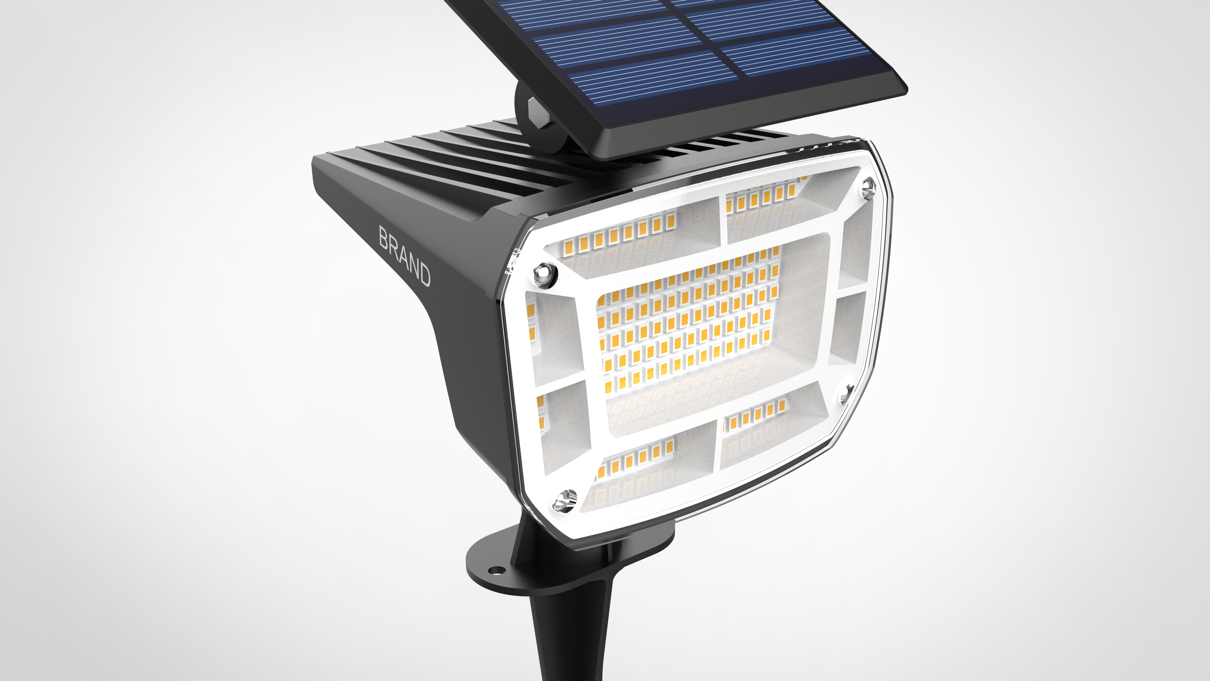 Solar lawn lamp，