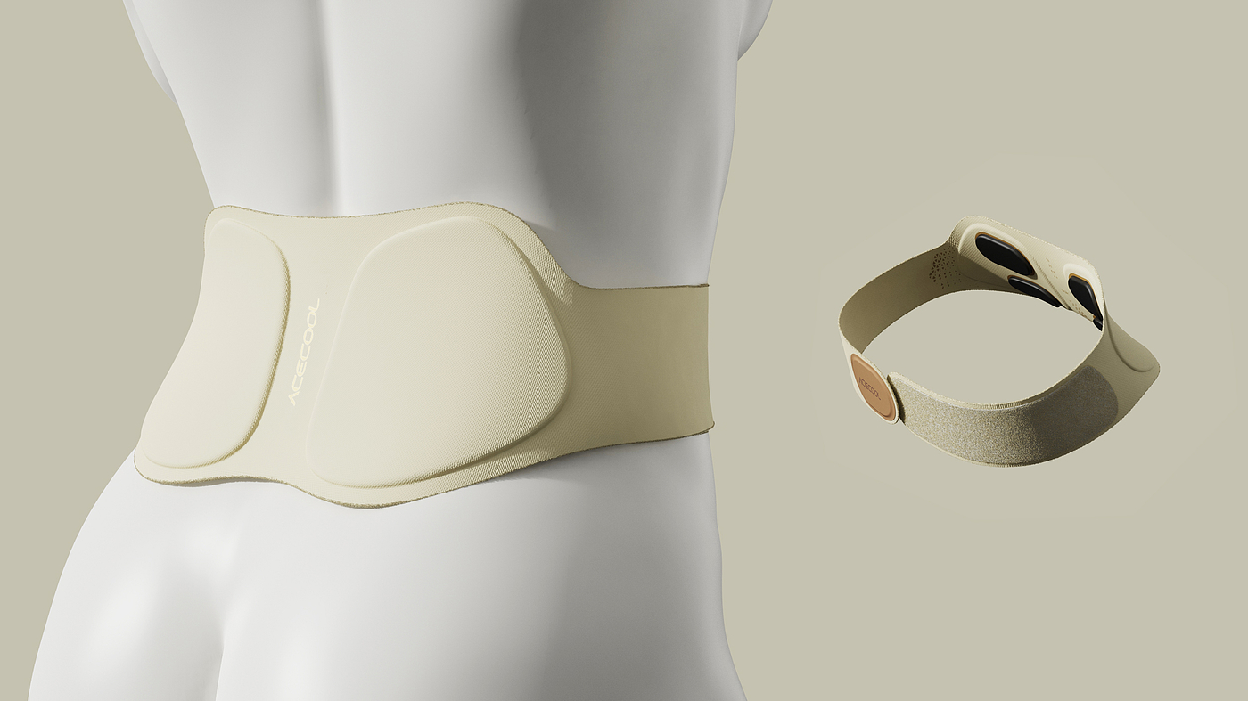 Waist protection instrument，Waist massager，Hot compress massage，Relieve lumbar muscle soreness，Bodybuilding，massage，Home massage，