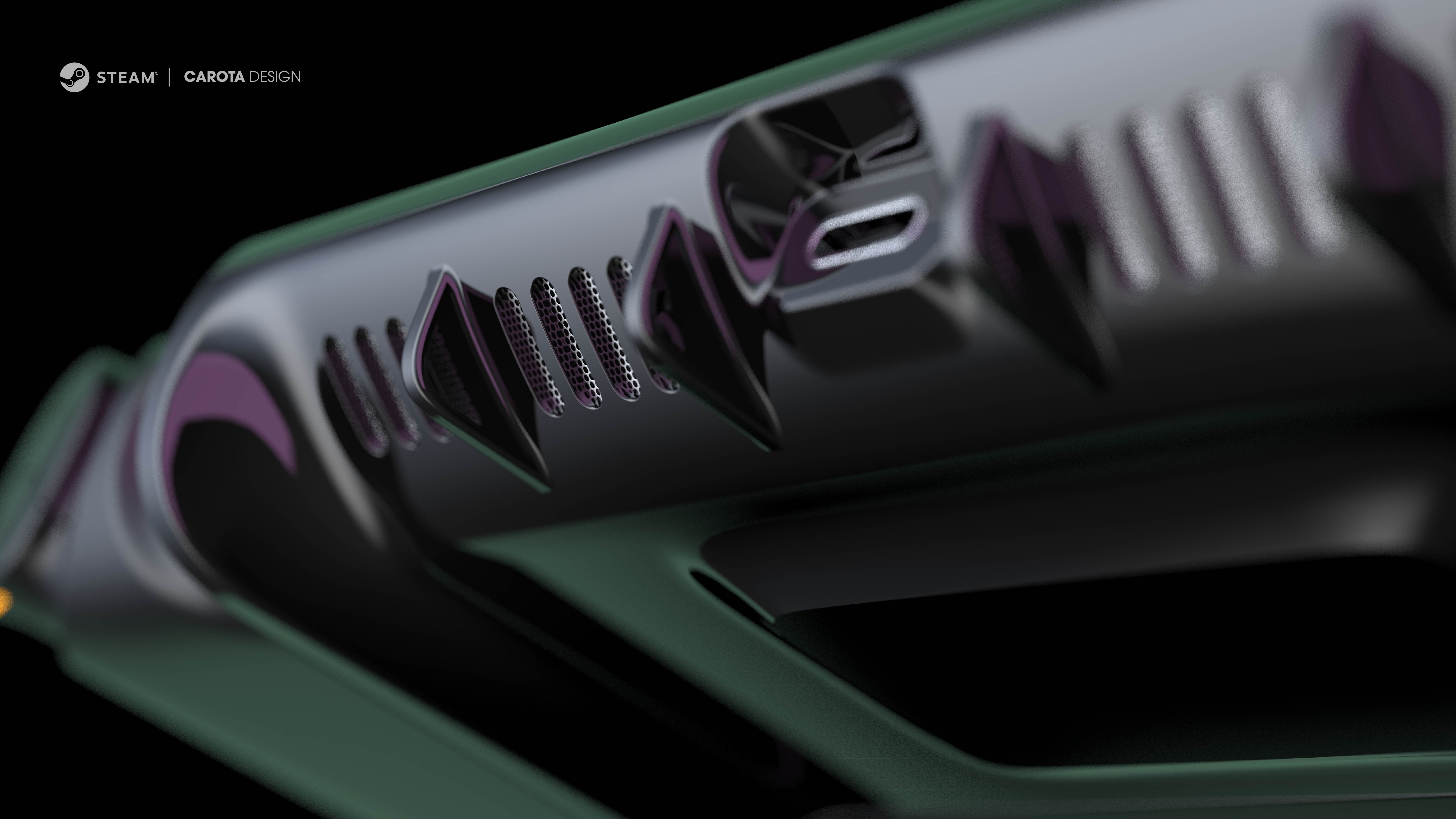 handheldgaming，game，product design，industrialdesign，steam，steamdeck，