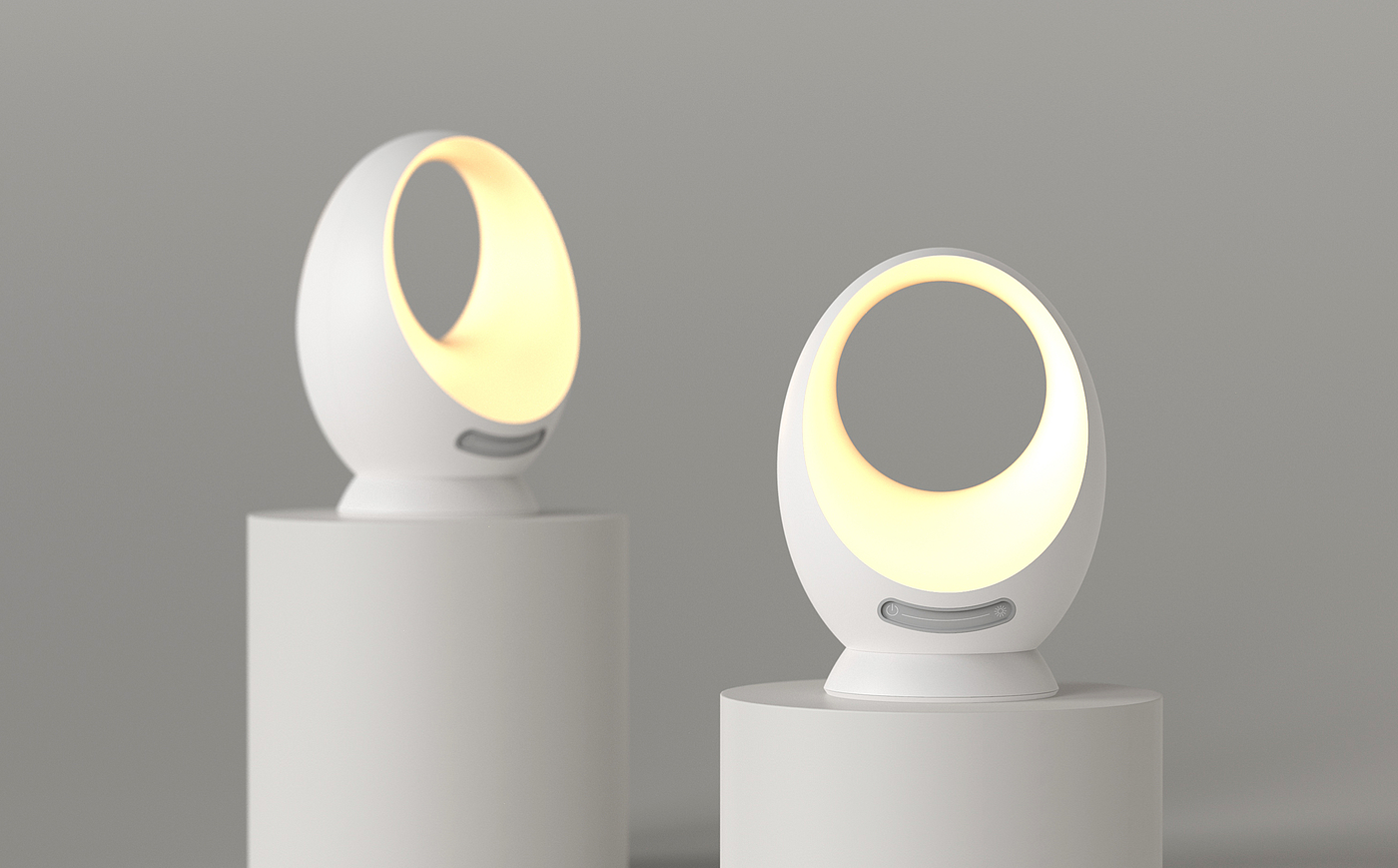 Night light，industrial design，Wireless charging，Sleeping lamp，