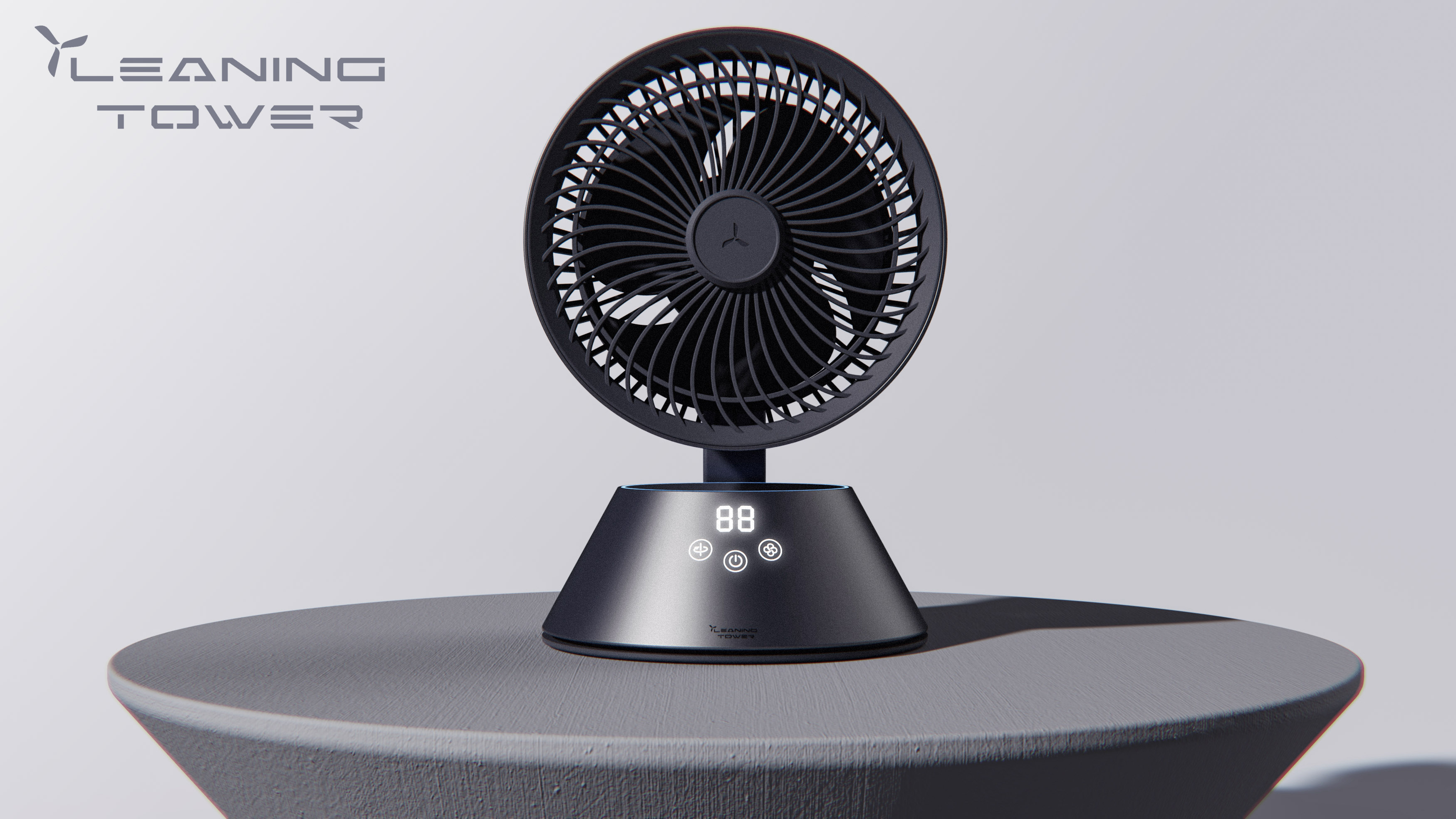 Desktop Loop Fan，Appearance design，Structural innovation，