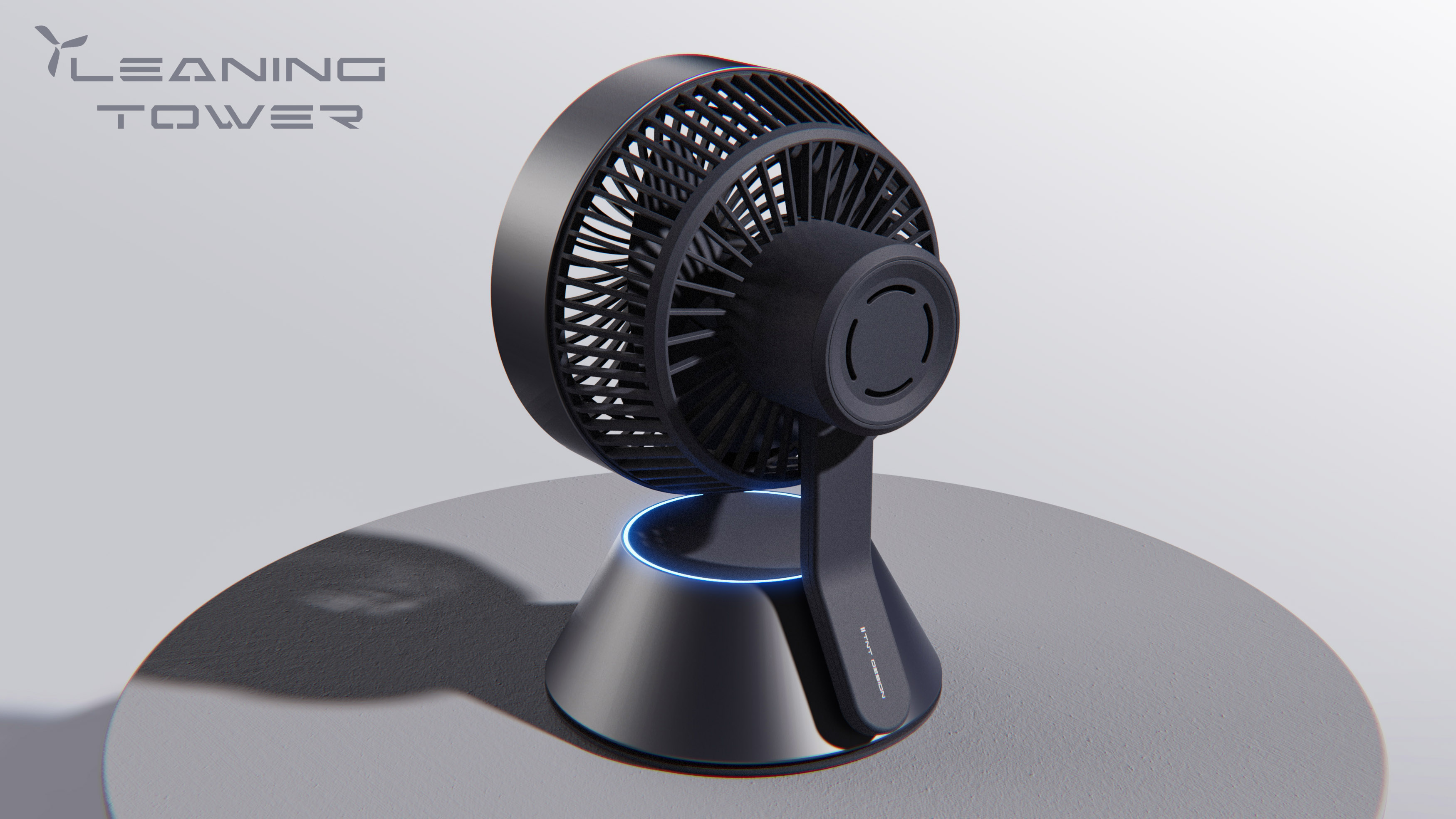Desktop Loop Fan，Appearance design，Structural innovation，