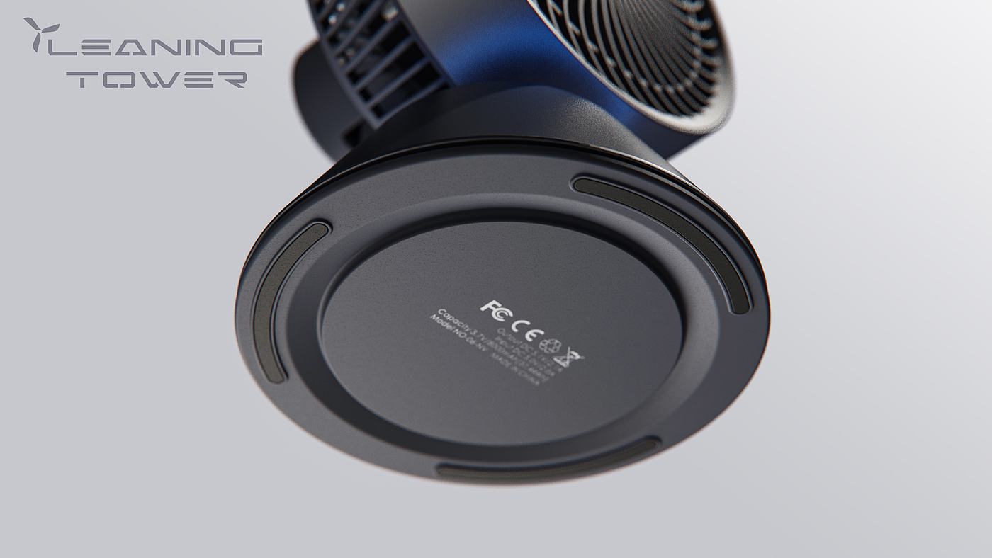 Desktop Loop Fan，Appearance design，Structural innovation，