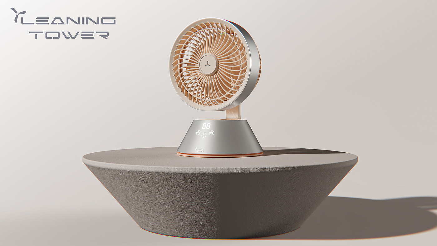 Desktop Loop Fan，Appearance design，Structural innovation，