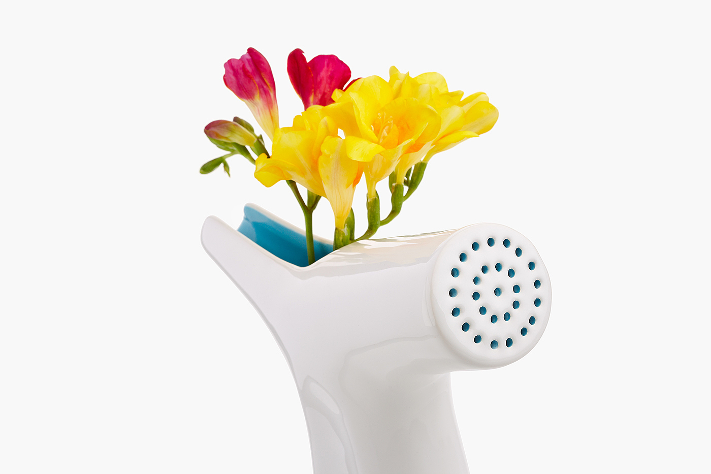 vase，Watering flowers，Shower，rock，reverent，cobblestone，Dinner plate，tableware，Plants and flowers，Grass flower，