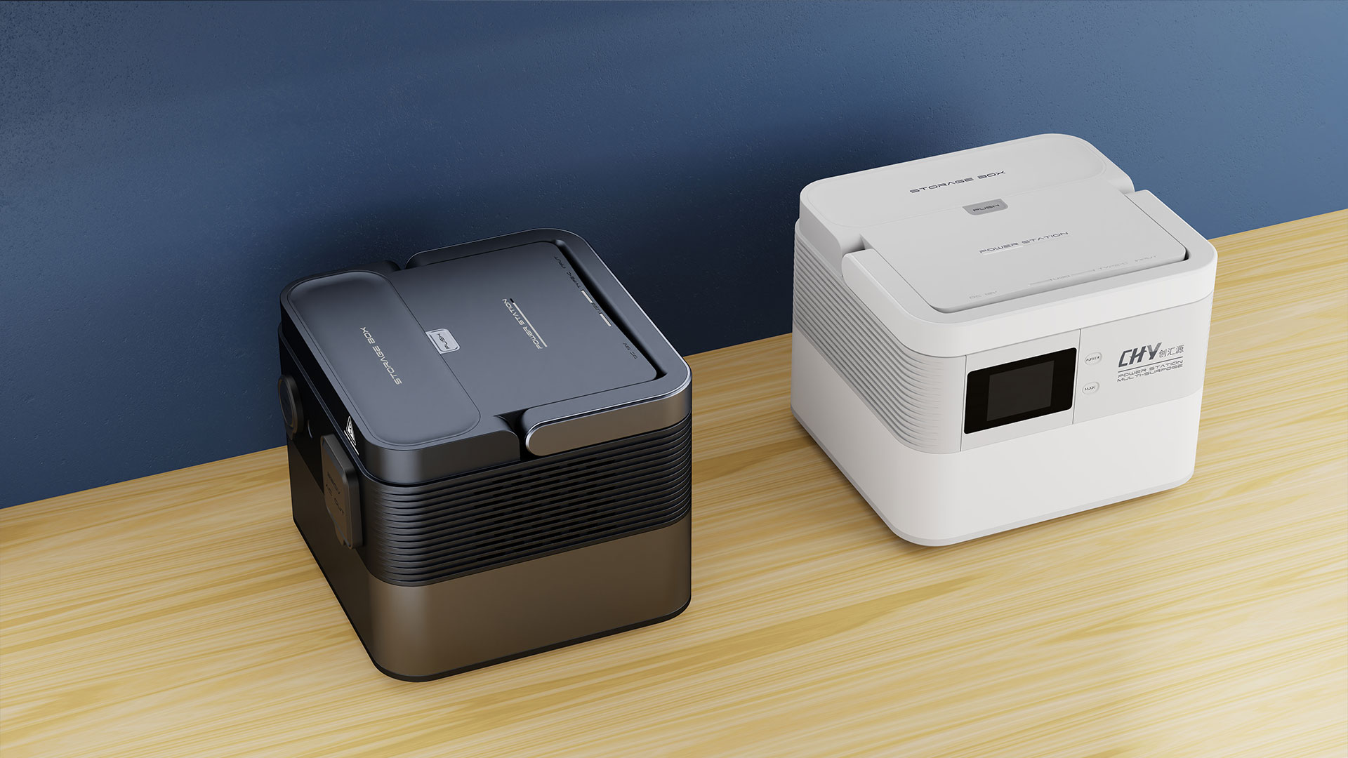 Portable Energy Storage Appearance Design，New Energy Product Design，industrial design，