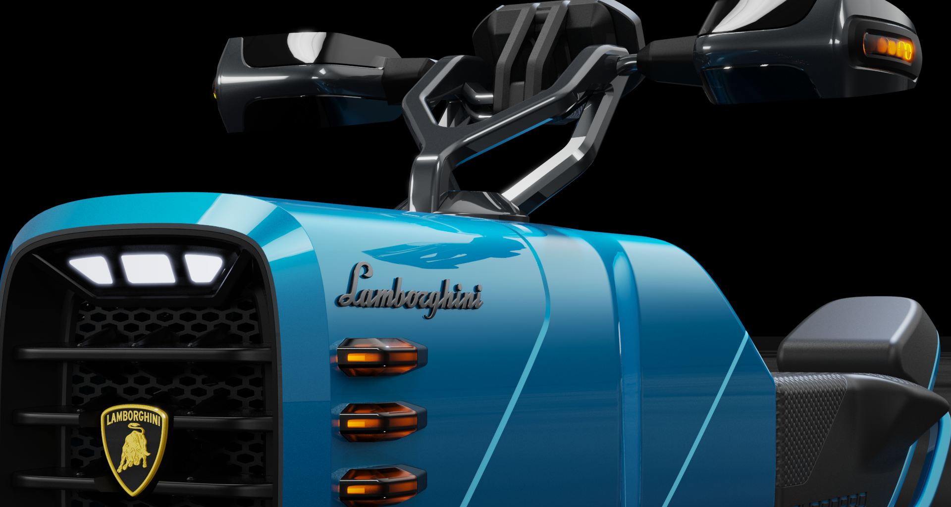 Lamborghini，Motorcycle，4WD，outdoors，Rendering files interested in background private chat，