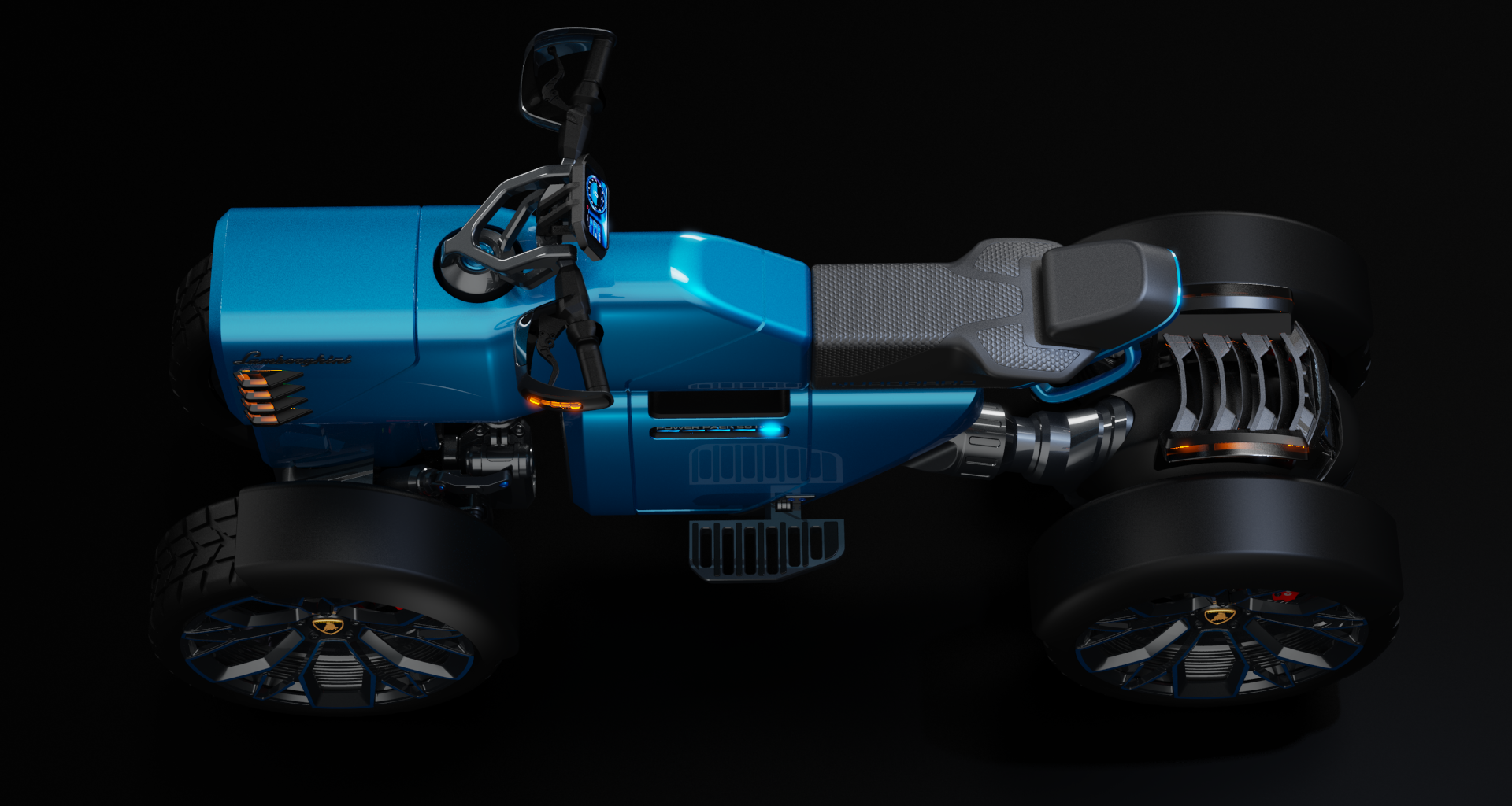 Lamborghini，Motorcycle，4WD，outdoors，Rendering files interested in background private chat，