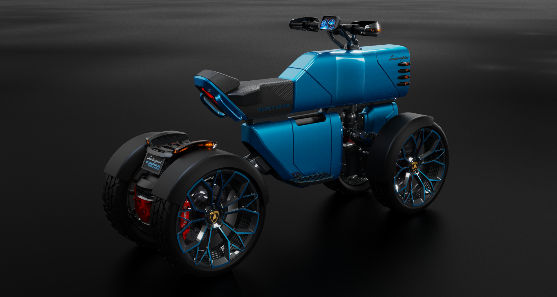 Lamborghini，Motorcycle，4WD，outdoors，Rendering files interested in background private chat，