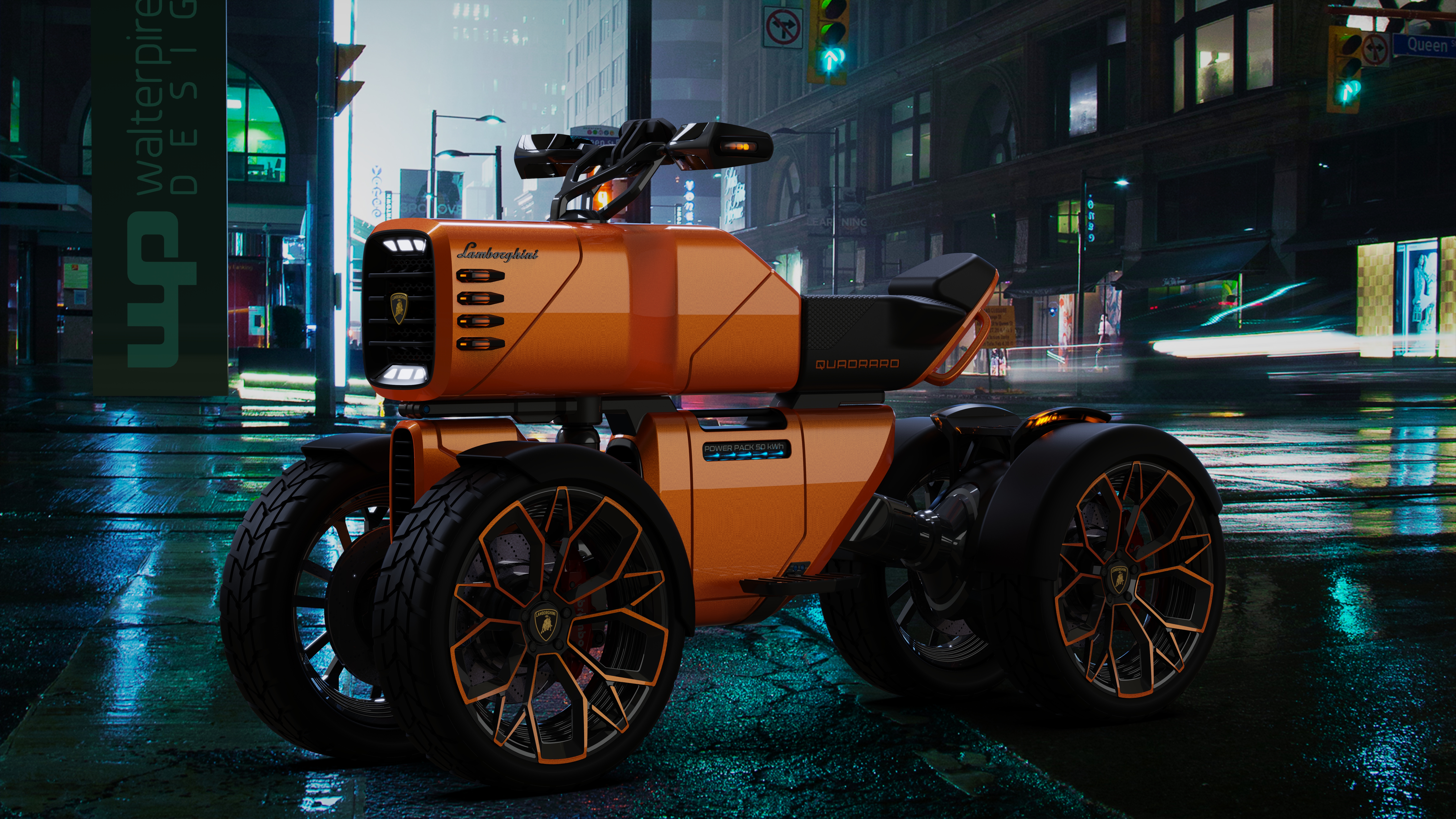 Lamborghini，Motorcycle，4WD，outdoors，Rendering files interested in background private chat，