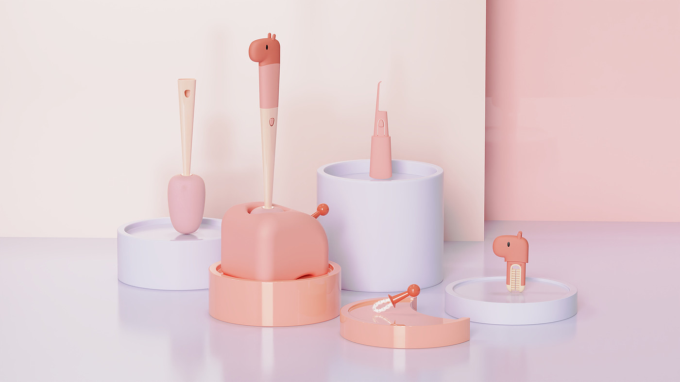 Wash Cup Artifact，milk bottle brush，Wash cup brush，Cup lid brush，Multi-function cup brush，Three-in-one cup brush，