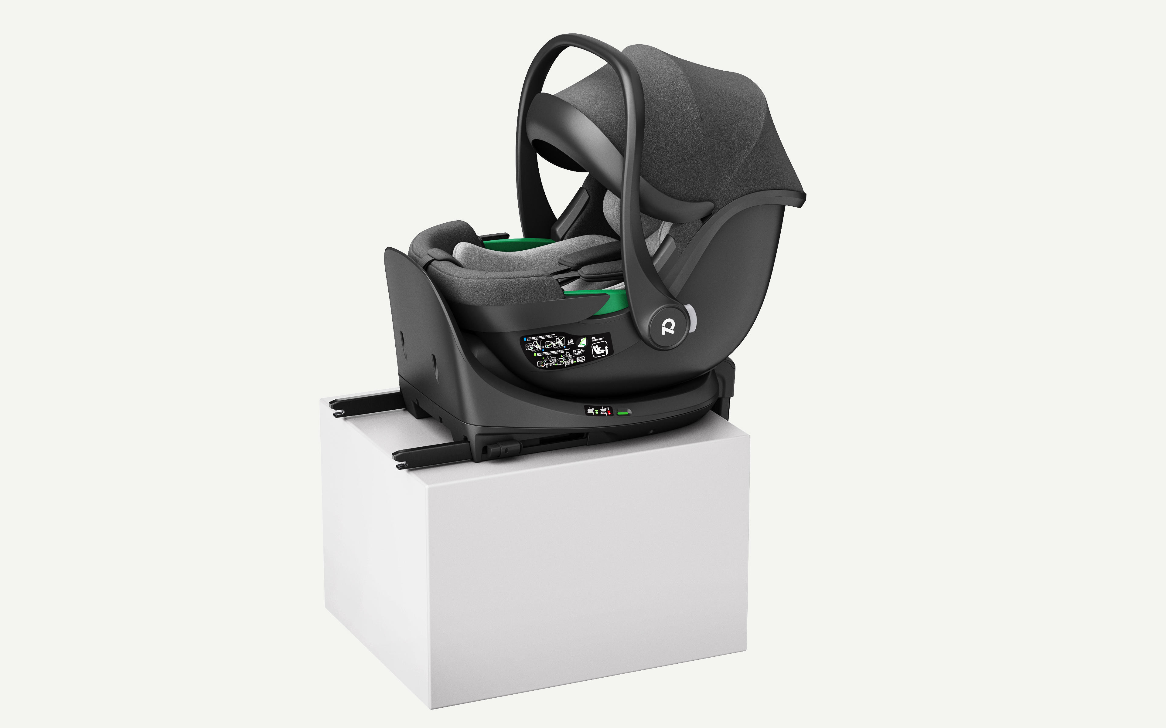 Safety seat，Product rendering，Child mother and baby，Infant Carrier ，Car basket，E-commerce details，