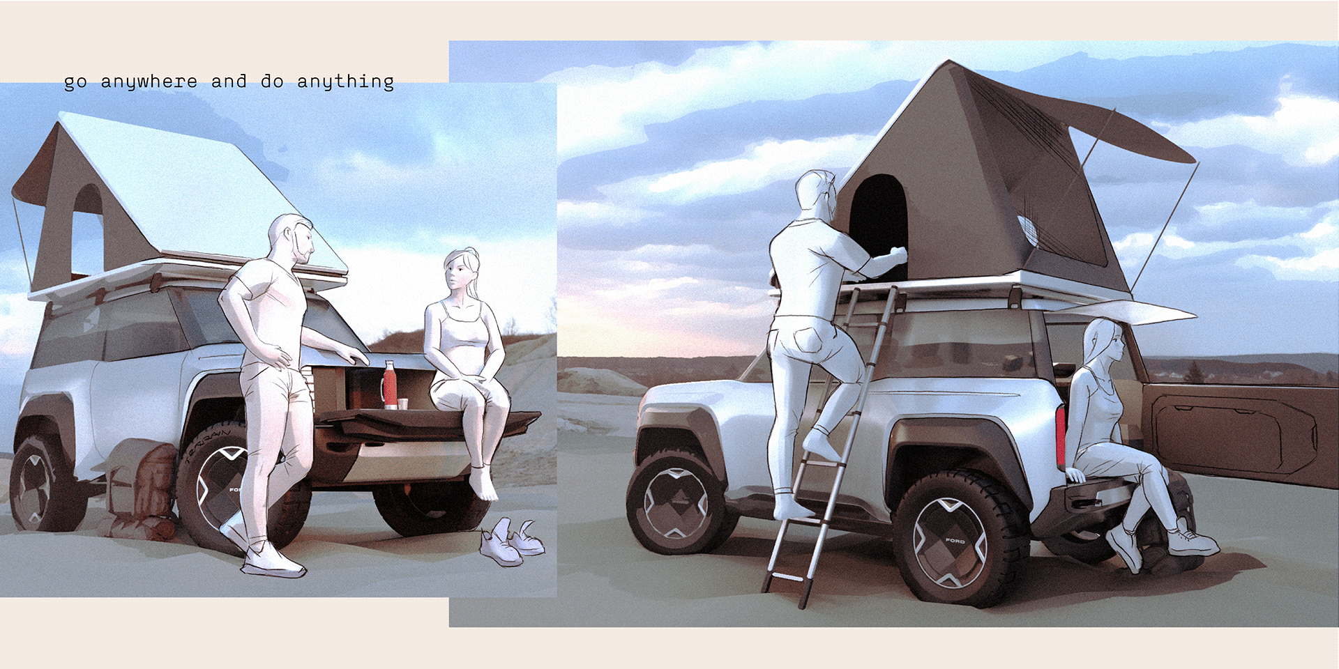 Automobile design，Ford，Mini，