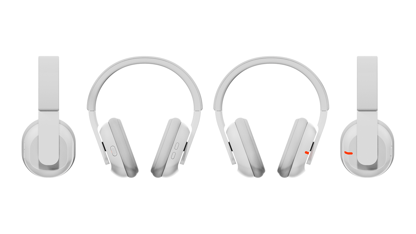 Headset Design 03，headset，Digital，electronic product，