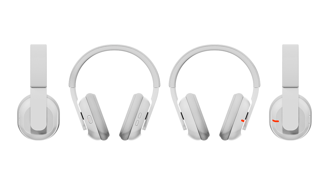 Headset Design 03，headset，Digital，electronic product，