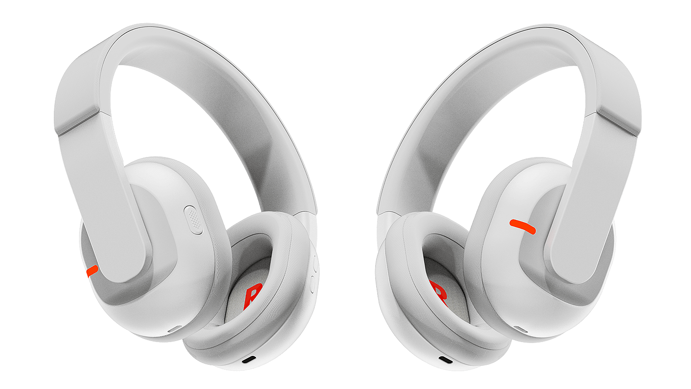 Headset Design 03，headset，Digital，electronic product，
