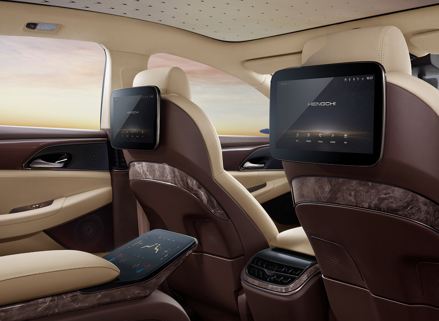 TOALL Convex and Concave Design，Intelligent cockpit，