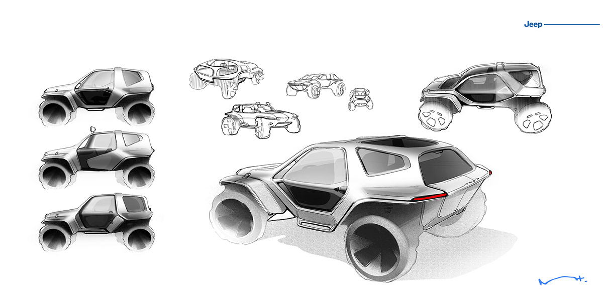 Jeep Wrangler AURA，vehicle，automobile，originality，