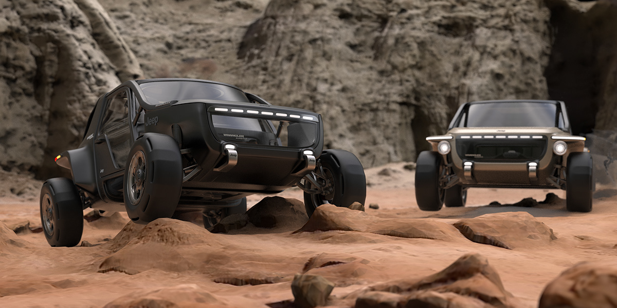 Jeep Wrangler AURA，vehicle，automobile，originality，