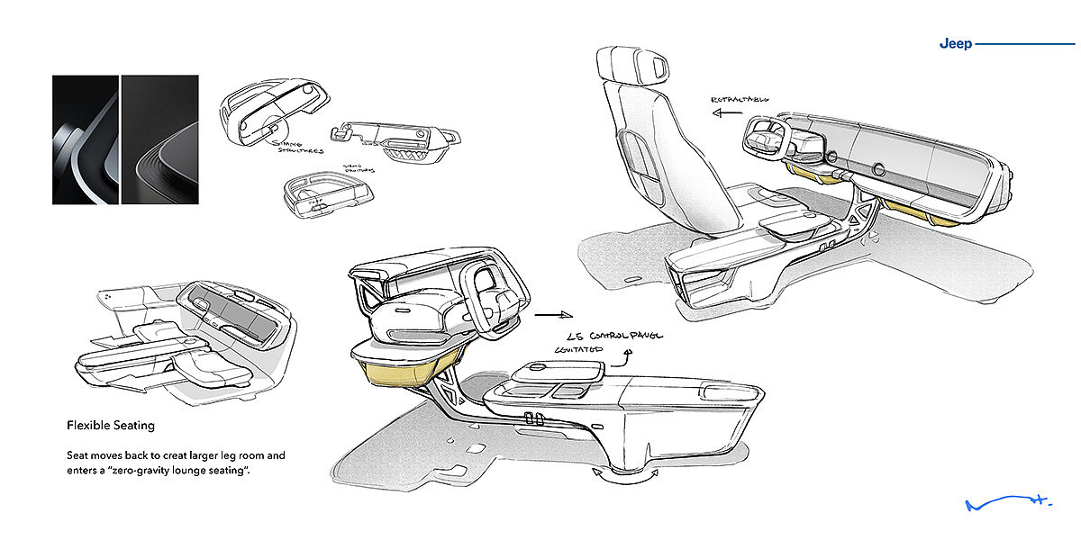 Jeep Wrangler AURA，交通工具，汽车，创意，