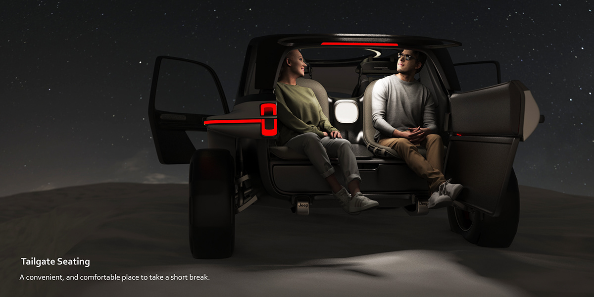 Jeep Wrangler AURA，vehicle，automobile，originality，