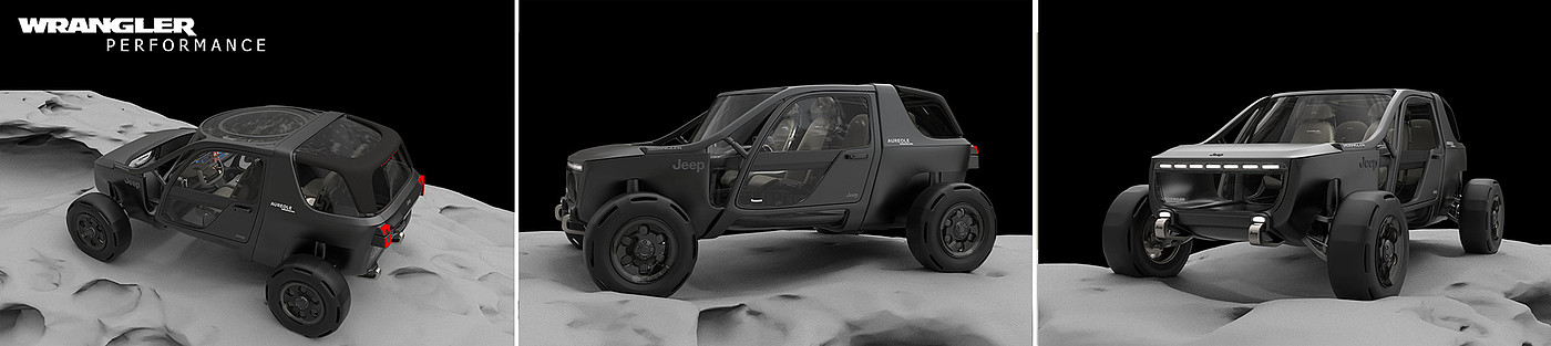 Jeep Wrangler AURA，交通工具，汽车，创意，