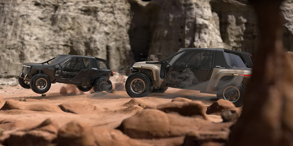 Jeep Wrangler AURA，vehicle，automobile，originality，