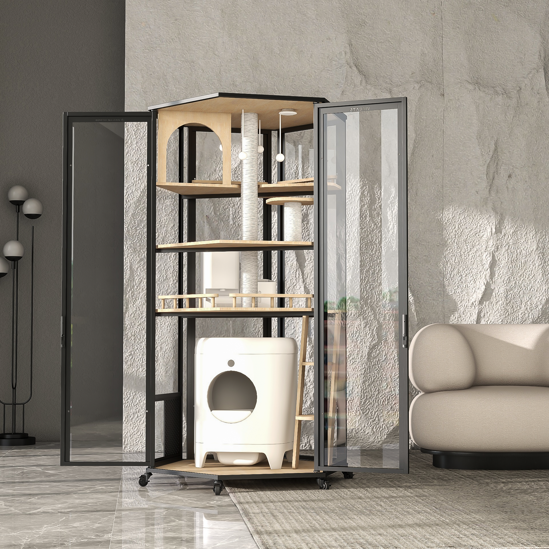 industrial design，original，Pets，Cat Villa，