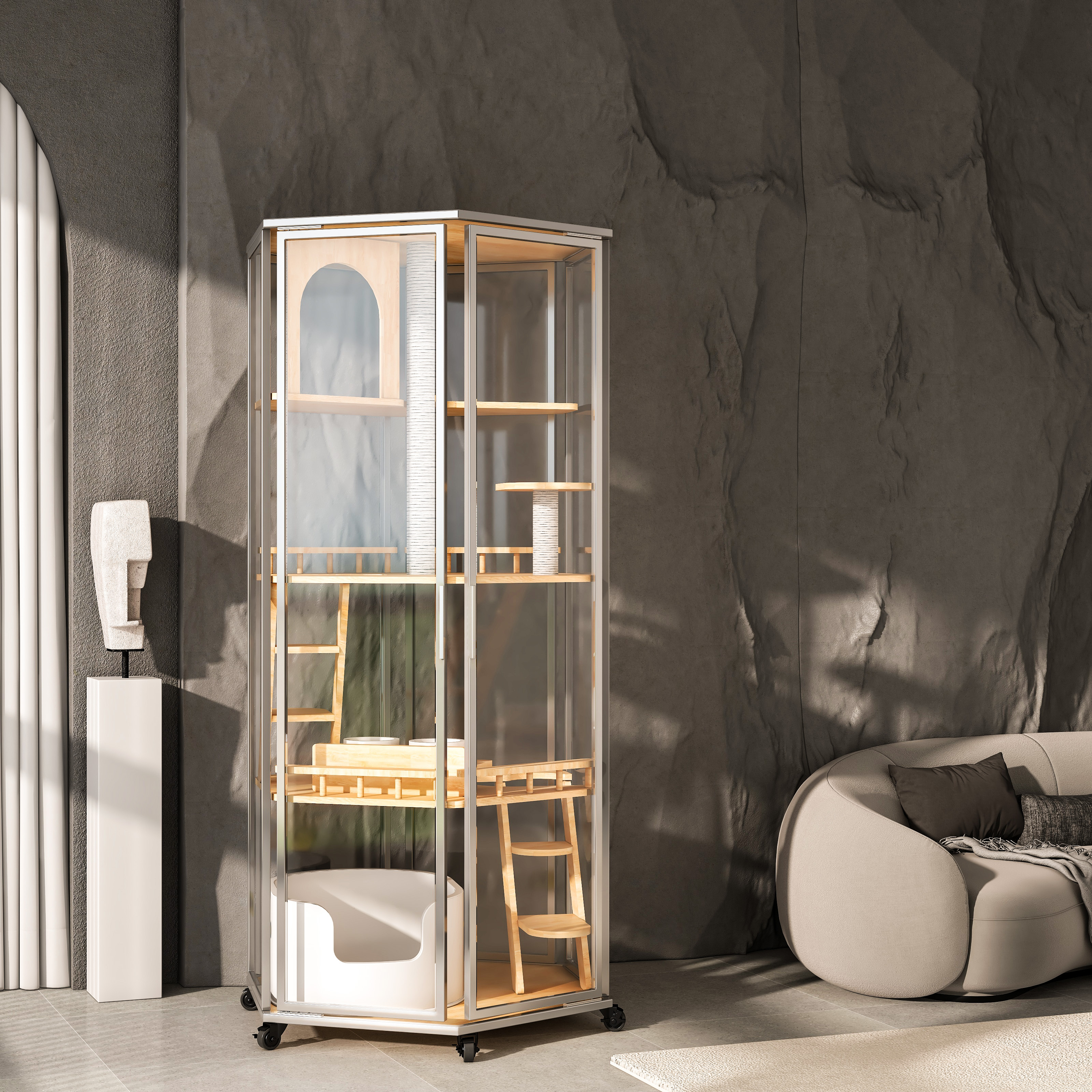 industrial design，original，Pets，Cat Villa，