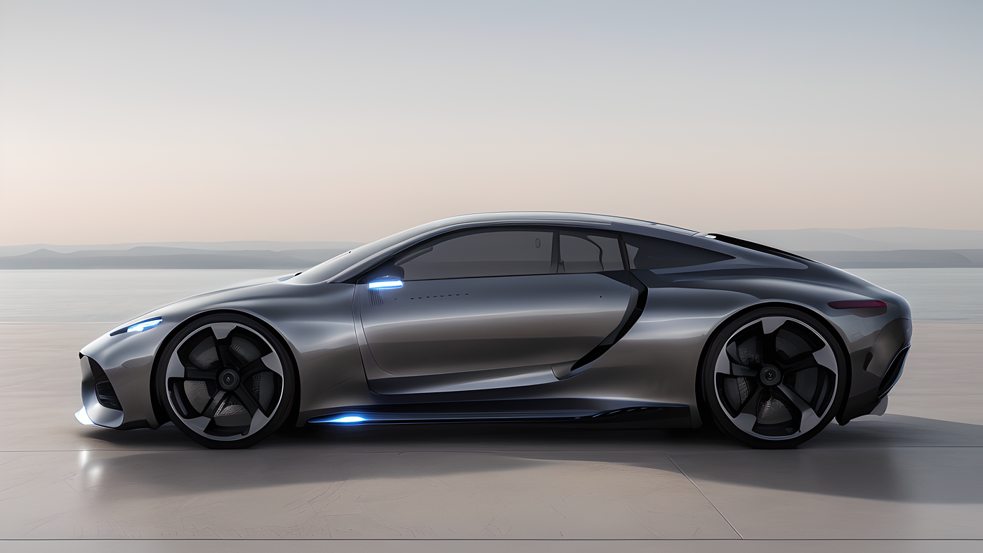 artificial intelligence，Automobile design，sketch，