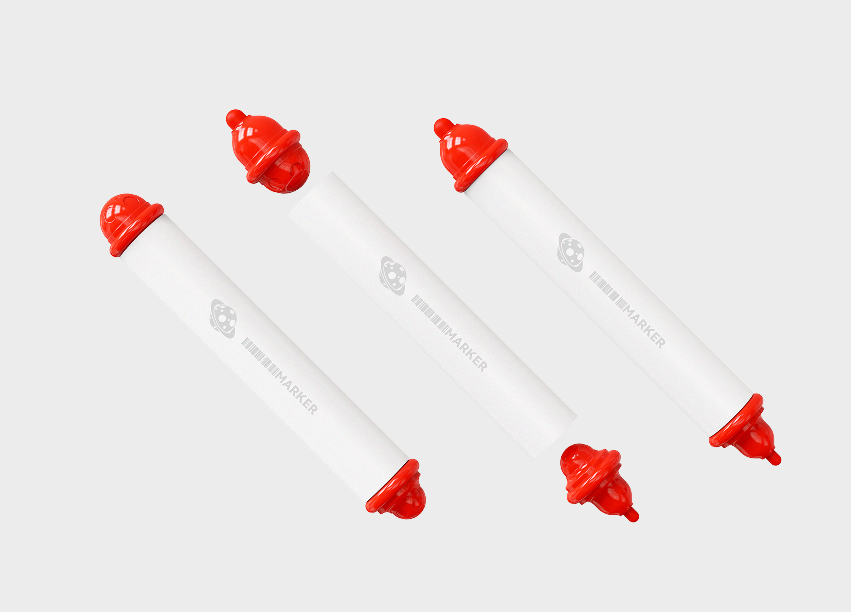 marker pen，Children's Brush，Stationery，pen，paint brush，Color pen，