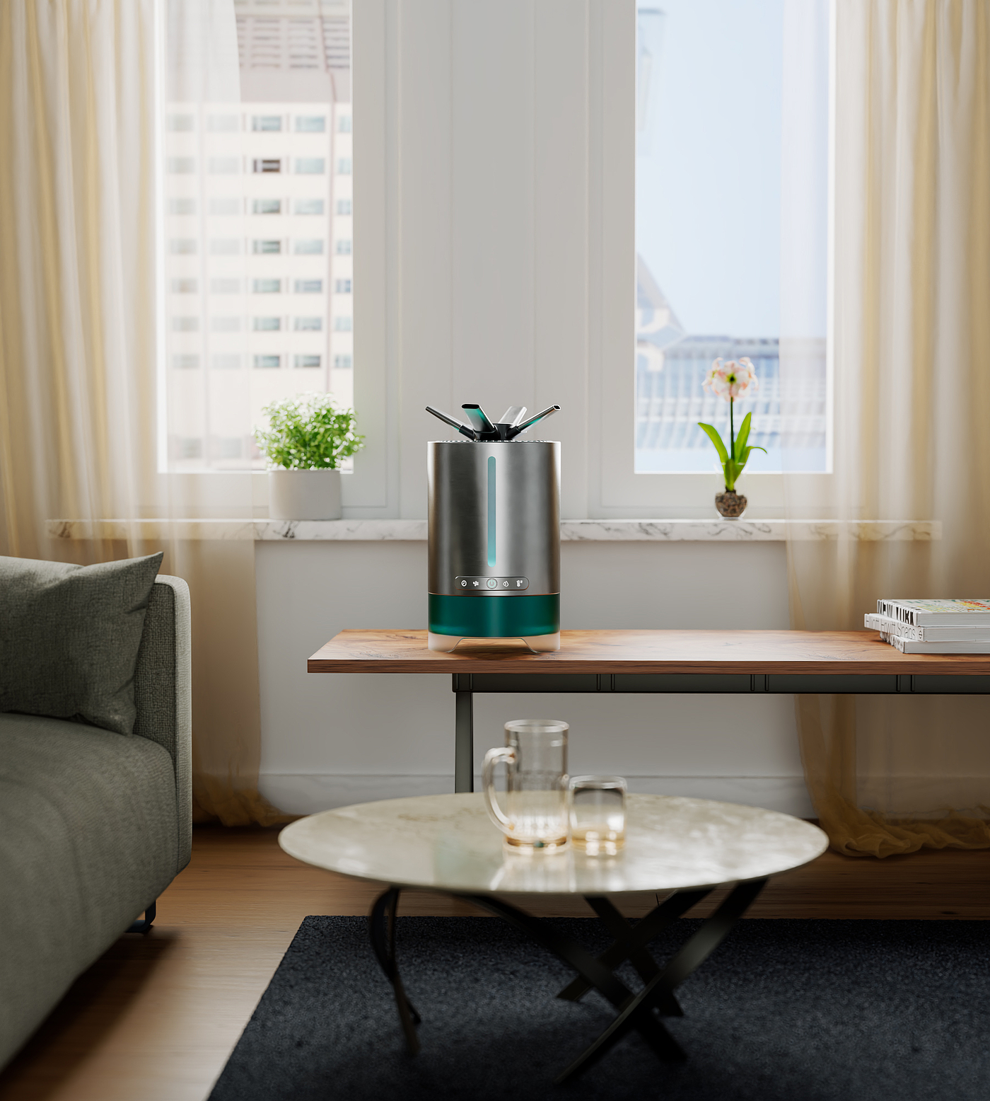 Humidifier，visualization，product design，