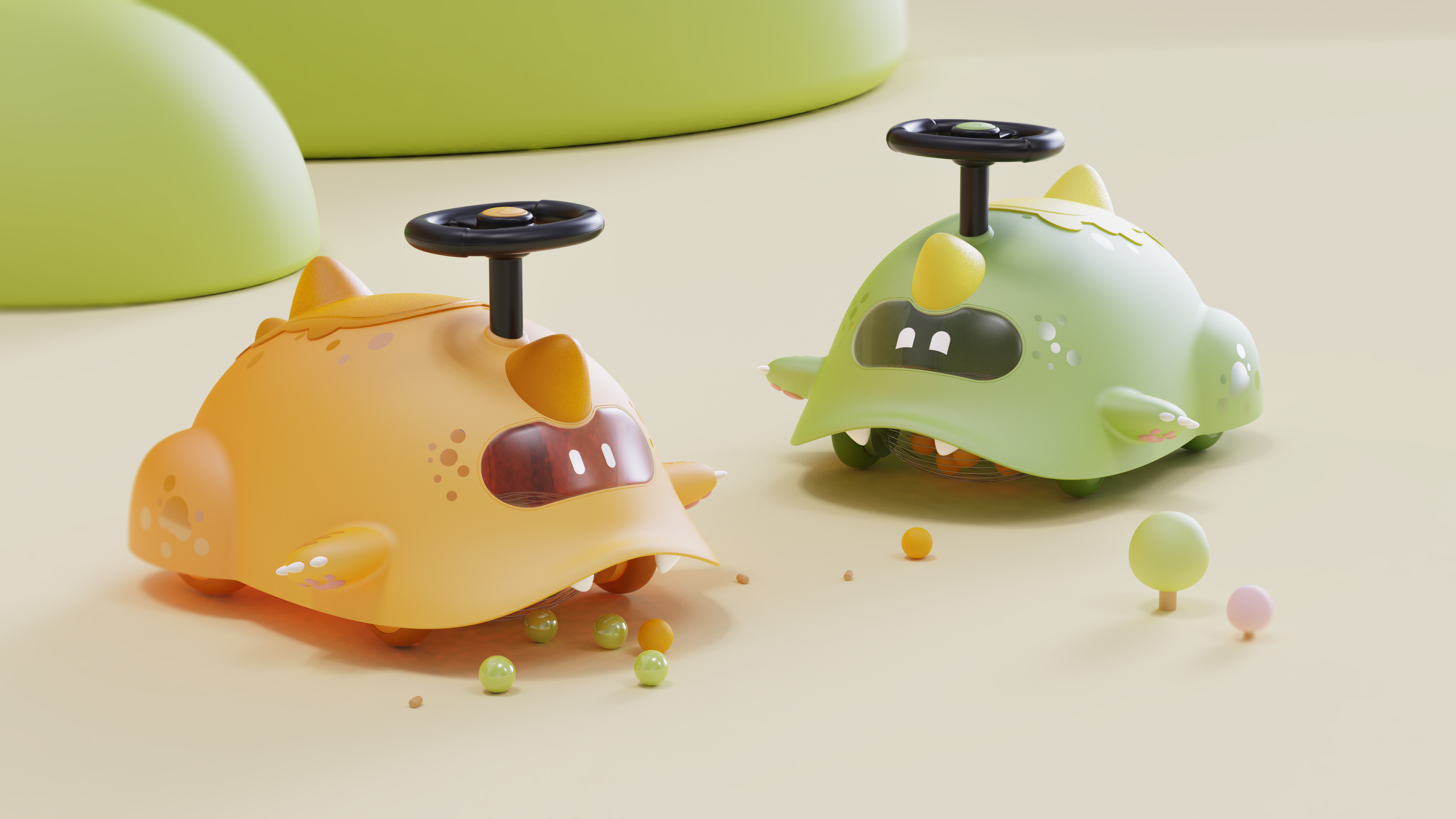 Appearance design，Structural design，Stroller design，